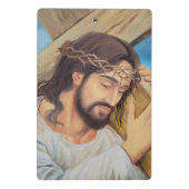 Christlicher Glaube Jesus Christus Mini Klemmbrett (Rückseite)