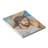 Christlicher Glaube Jesus Christus Notizblock (angewinkelt)