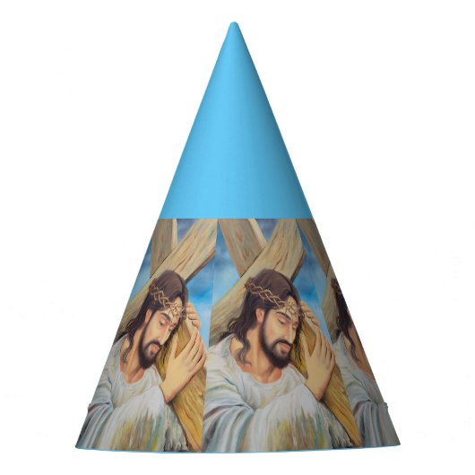 Christlicher Glaube Jesus Christus Partyhütchen (Vorderseite)