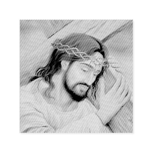 Christlicher Glaube Jesus Christus Permastempel (Design)