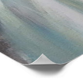 Christlicher Glaube Jesus Christus Poster (Ecke)