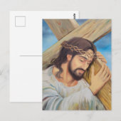 Christlicher Glaube Jesus Christus Postkarte (Vorne/Hinten)