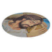 Christlicher Glaube Jesus Christus Schneidebrett (Ecke)