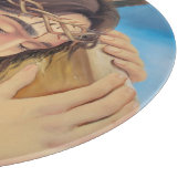 Christlicher Glaube Jesus Christus Schneidebrett (Ecke)