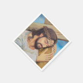 Christlicher Glaube Jesus Christus Serviette (Ecke)