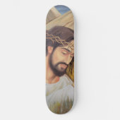 Christlicher Glaube Jesus Christus Skateboard (Vorderseite)