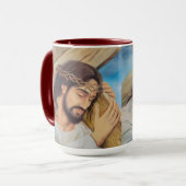 Christlicher Glaube Jesus Christus Tasse (Vorderseite Links)