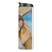 Christlicher Glaube Jesus Christus Thermosbecher (Nach rechts gedreht)