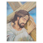 Christlicher Glaube Jesus Christus Tischdecke (Vorderseite)