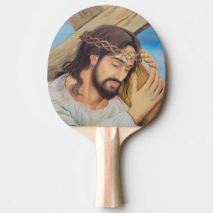 Christlicher Glaube Jesus Christus Tischtennis Schläger