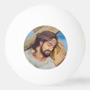Christlicher Glaube Jesus Christus Tischtennisball