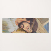 Christlicher Glaube Jesus Christus Yogamatte (Rückseite (Horizontal))
