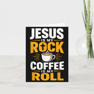 Christlicher Glaube Jesus Kaffee Morgen Gebet Karte