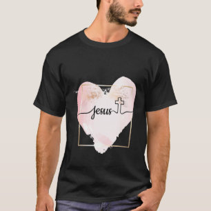 Christlicher Glaube Jesus Katholische Religion Her T-Shirt