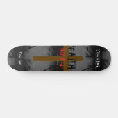 Christlicher Glaube Jesus Skateboard (Horizontal)