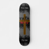 Christlicher Glaube Jesus Skateboard (Vorne)