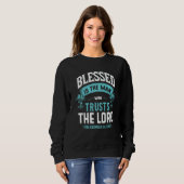 Christlicher Glaube Jesus Sweatshirt (Vorne ganz)