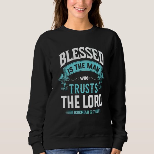 Christlicher Glaube Jesus Sweatshirt (Vorderseite)