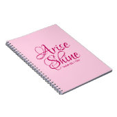 Christlicher Glaube kommt auf und das Shine Bible Notizblock (Rechte Seite)