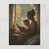 Christlicher Glaube | Mama und Kind Postkarte (Vorderseite)