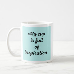 Christlicher Glaube Meine Tasse ist voller Inspira