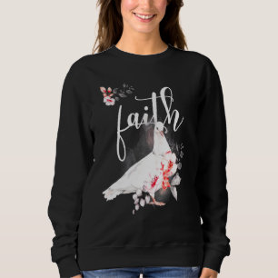 Christlicher Glaube Schöne Taube der Friedensbibli Sweatshirt