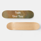 Christlicher Glaube Skateboard (Horizontal)