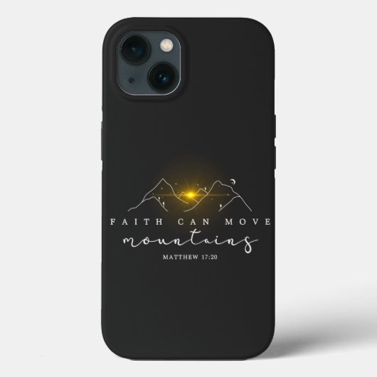 Christlicher Glaube Sonnenaufgang hinter den Berge Case-Mate iPhone Hülle (Rückseite)