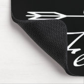 Christlicher Glaube über Angst Mousepad (Ecke)