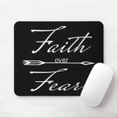 Christlicher Glaube über Angst Mousepad (Mit Mouse)