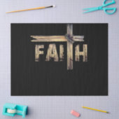 Christlicher Glaube und Kreuz - Christlicher Glaub Seidenpapier (Basteln)