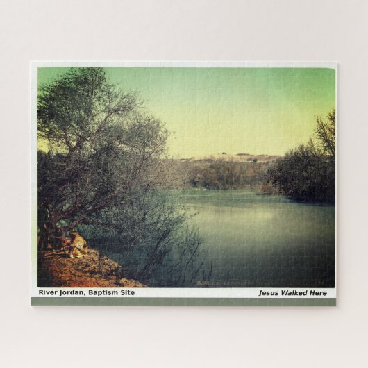 Christlicher Glaube Vintage-Foto Puzzle (Horizontal)