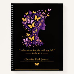Christlicher Glaubensjournal – Psalm 46,5 Notizblock