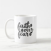 Christlicher Glaubensvers Kaffeetasse (Links)