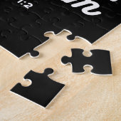 Christlicher Glaubenszitat – Vertraue auf Gott Psa Puzzle (Seite)