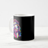 Christlicher Gott Christus Religiös Glauben Gesegn Kaffeetasse (Vorderseite Links)
