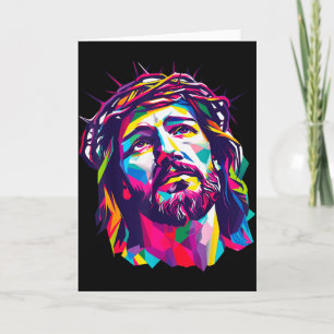 Christlicher Gott Christus Religiös Glauben Gesegn Karte