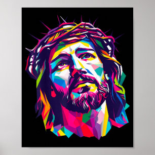 Christlicher Gott Christus Religiös Glauben Gesegn Poster