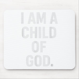 Christlicher Gott Glaube Jesus Church Gods Child C Mousepad