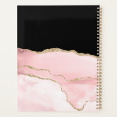 Christlicher Gott in ihrer rosa Goldmarmor Planer (Rückseite)