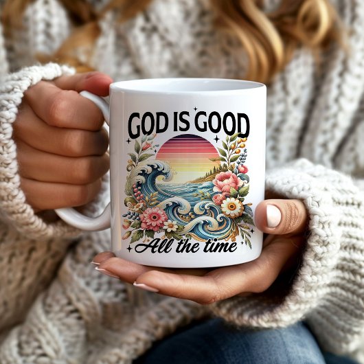 Christlicher Gott ist immer gut Kaffeetasse