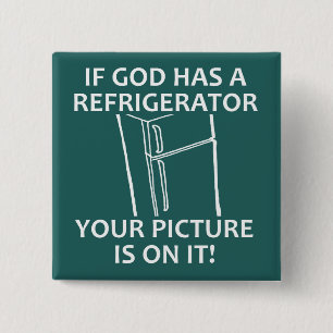 Christlicher Gott Kühlschrank Ihr Bild Button