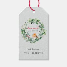 Christlicher Gott mit unserem Weihnachtskranz Eleg Geschenkanhänger