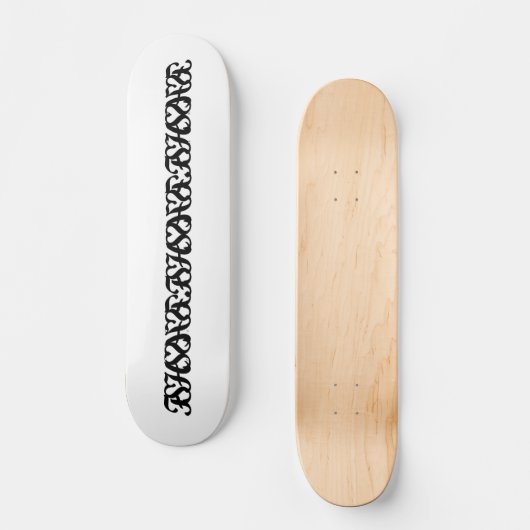 Christlicher GottSkateboard Skateboard (Vorderseite)