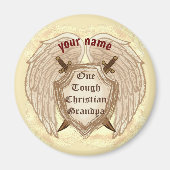 Christlicher Großmagnet Magnet (Vorne)