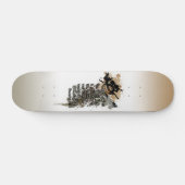 Christlicher Grunge Skateboard (Horizontal)
