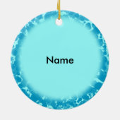 Christlicher Guardian Angel Keramikornament (Hinten)