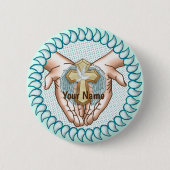 Christlicher Heiliger Geist Button (Vorderseite)