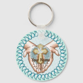 Christlicher Heiliger Geist Schlüsselanhänger (Vorderseite)