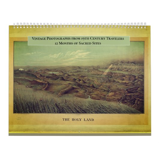 Christlicher Heiligland-Bibel-Szenen-Familienkalen Kalender (Titelbild)